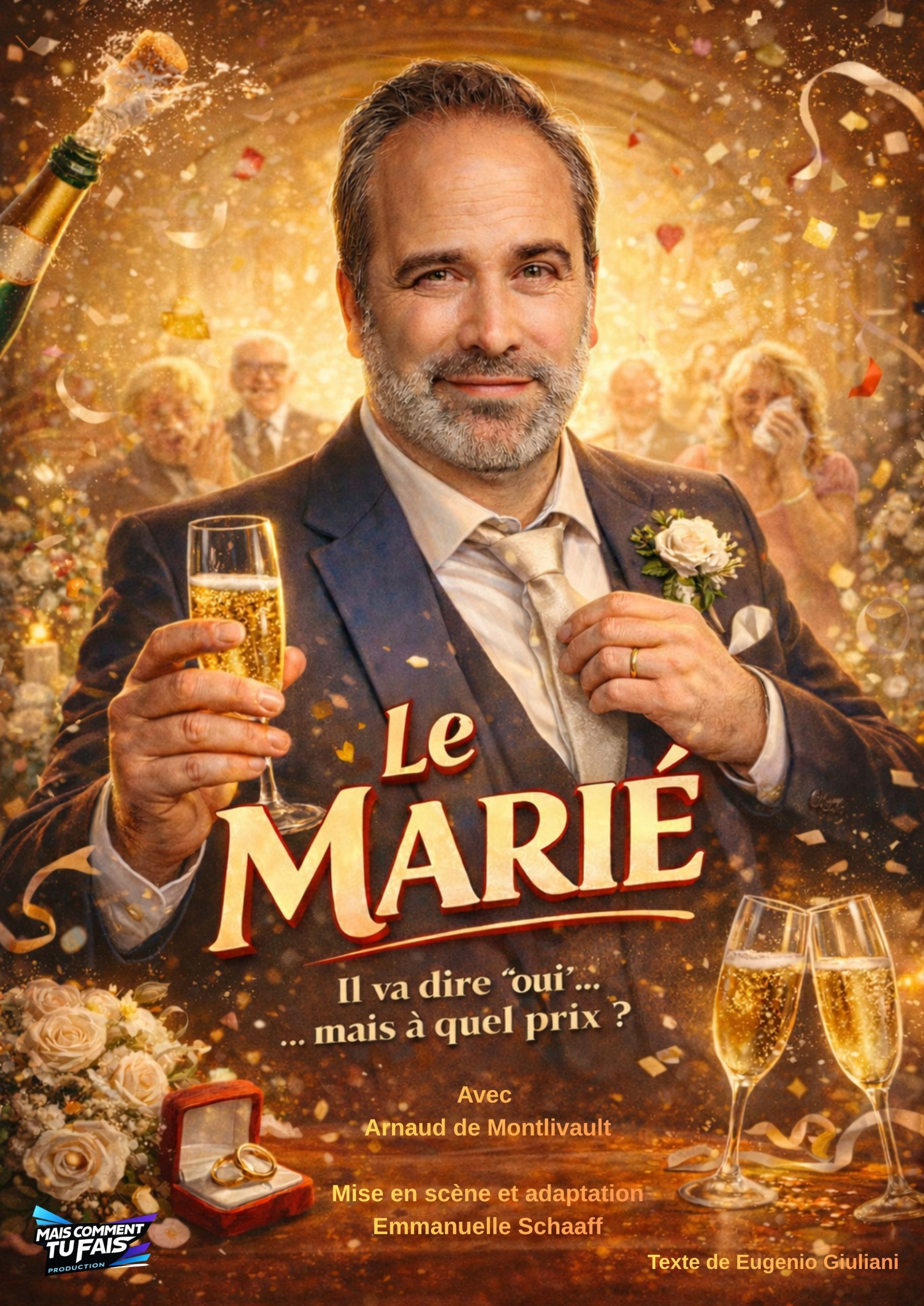 Affiche du spectacle Le Marié
